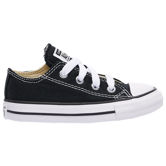 NWT Converse Kid’s Chuck Taylor All Star Low Top Toddler Shoe Black Size 6M - Picture 1 of 1